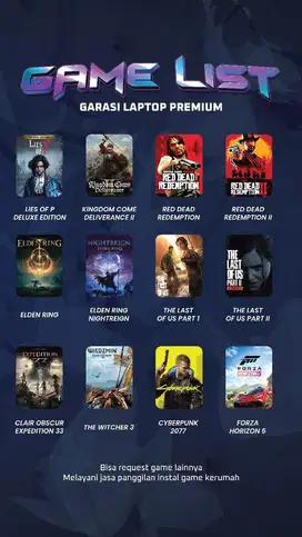 GAMES TERUPDATE PC & LAPTOP BANDUNG TIMUR