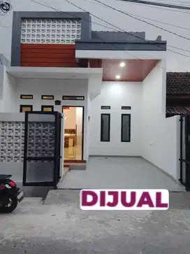 Di jual rumah  baru siap huni  1 Lantai  di Telaga mas
