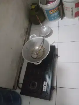 jual kompor rinnai baru 6 bulan, exhaust baru 1 tahun tabung gas