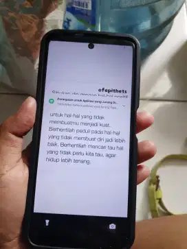 Dijual hp infinix smart 8 pemakaian pribadi