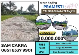 Tanah kavling Lokasi strategis