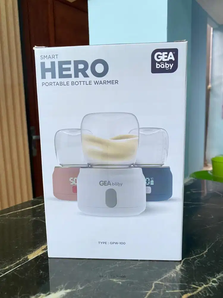 Penghangat Asi GEA Baby Smart Hero Portable Bottle Warmer