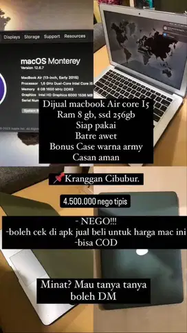 Macbook Air 2015