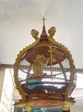 Sangkar perkutut full jati