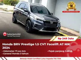 [ GARANSI 5TH ] Honda BRV BR-V BR V Prestige 1.5 Facelift AT 2024/2025