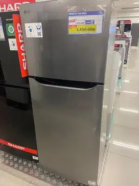 LG 2pintu 202L SILVER
