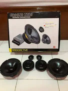 Speaker 3way mobil Groundzero 165.3 SQ ACT Radioactive Fullset