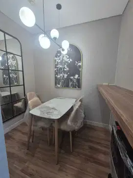 Dijual apartement puri mansion 2BR + 2Km full furnished rapi siap huni