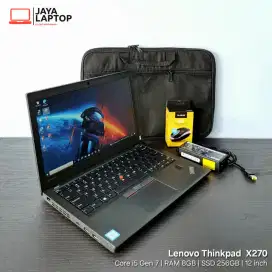 Lenovo Thinkpad X270 Core i5 RAM 8GB SSD 256GB Laptop Second Bekas