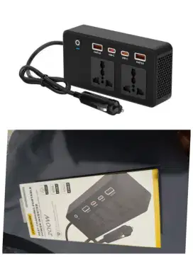 Krisbow Power Inverter 200 Watt Dengan Usb original new in Box aseli
