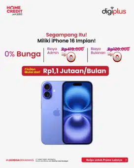 Cicilan iPhone 16 pakai Home Credit