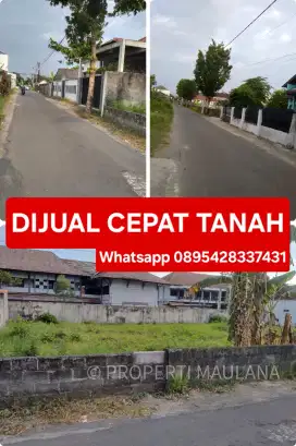 Dijual Cepat Tanah Murah dan Strategis di Juwangen, Purwomartani.