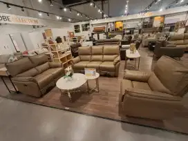 Sofa Recliner BILLY 3s + 2s + 1s proteksi 2th