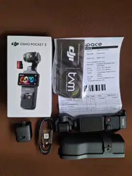 DIJUAL KAMERA DJI POCKET 3 BASIC ( LIKE NEW )