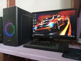 Pc editing intel core i5,,ram 8gb,,ssd nvme 256,,monitor 19inch