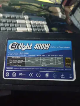 PSU ENLIGHT 400W BEKAS