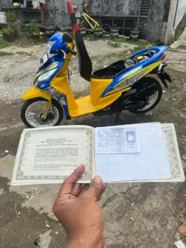 HONDA spacy karbu 2011 BPKB PAJAK OFF