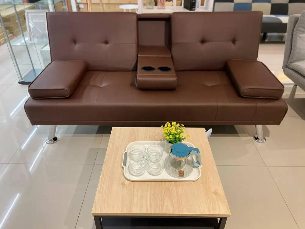Sofabed kulit premium