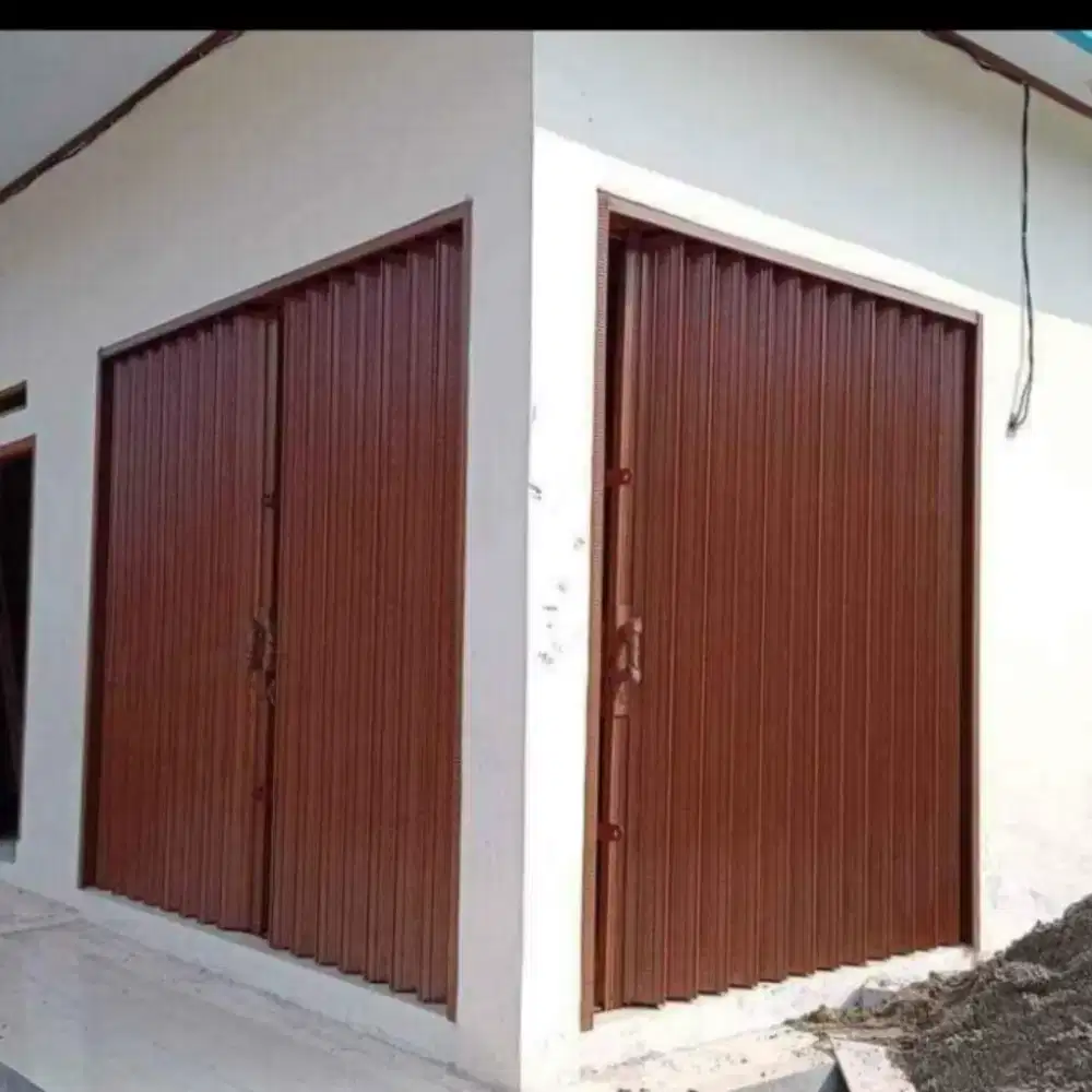 Pintu folding gate dan rolling door bervariasi bisa rekues ukuran Dll