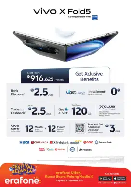 Promo New item Vivo XFold 5