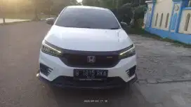 Honda City HB RS 2022 non sensing putih plat ganjil