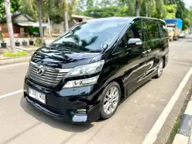 Vellfire 2.4 ZG AT 2011 Hitam Mulus Mewah Terawat