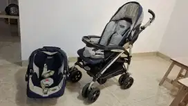 Preloved Stroller & Carseat Babyelle