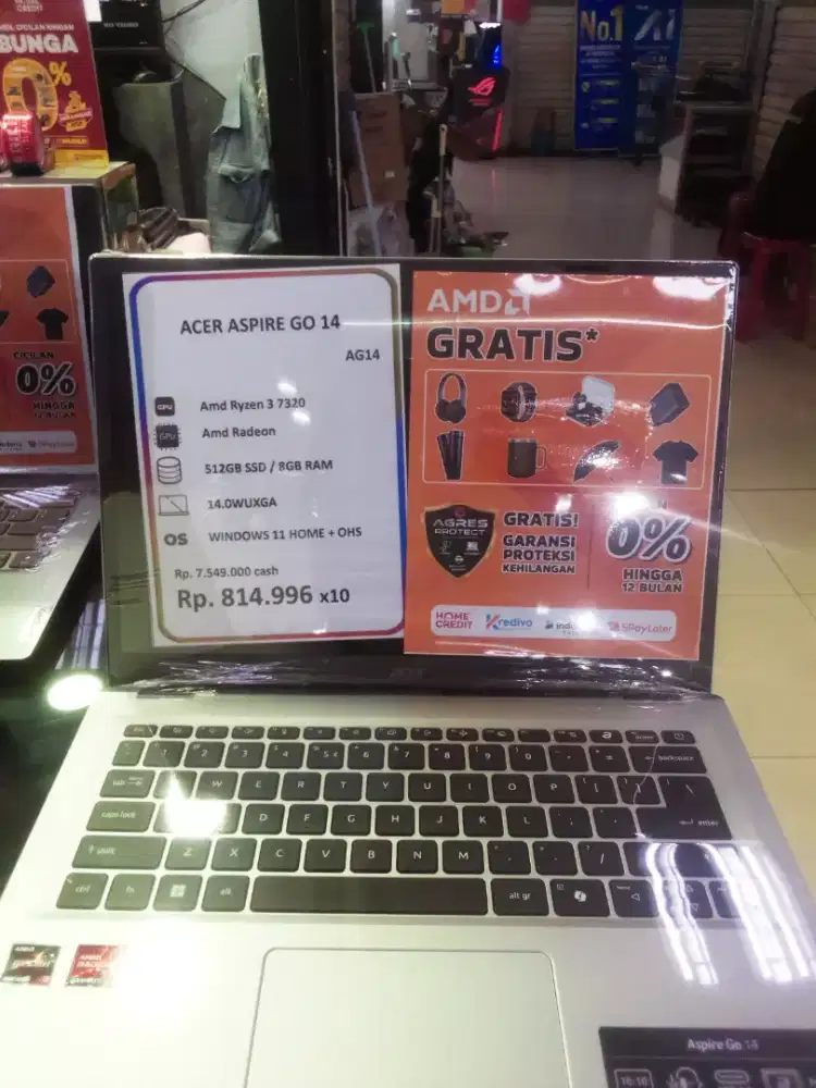 Segampang itu cicilan ACER ASPIRE GO 14