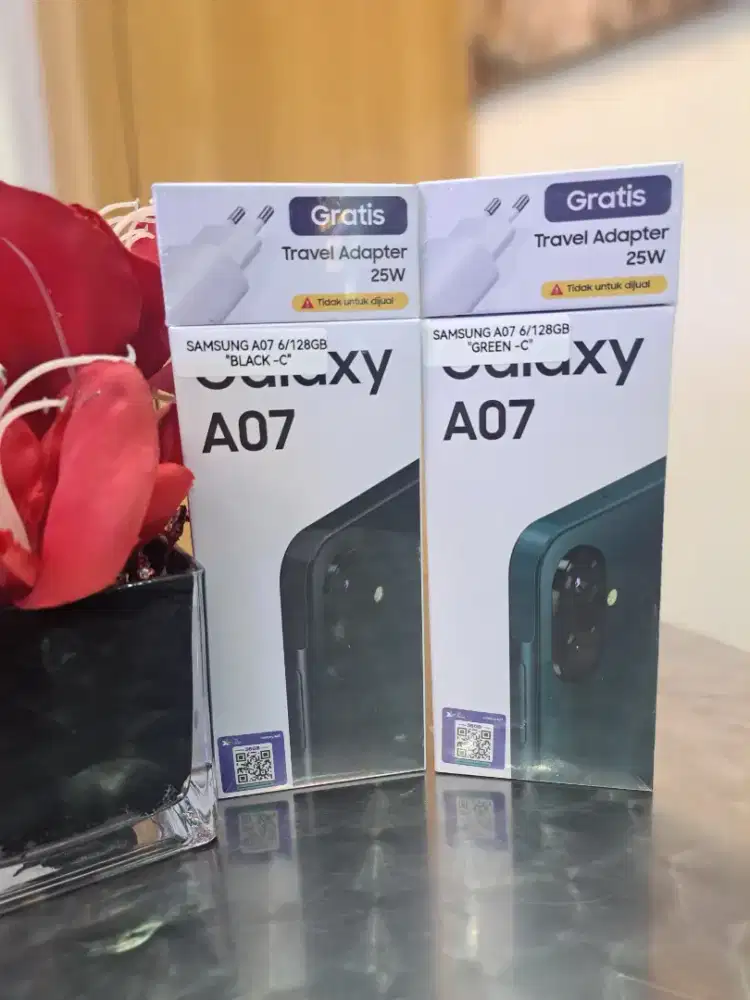 Samsung A07 6/128 new garansi resmi