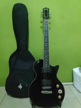 Gitar Listrik Donner Dlp-124b Black Beauty Les Paul