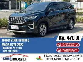 Innova Zenix Q Modelista 2022 Hitam 27Rb Warenty Toyota *Dinar Auto*