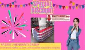 Meja kasir supermarket