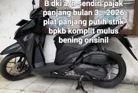 Honda Vario 150 Led 2017 cbs iss cw asli Hitam B dki a/n sendiri