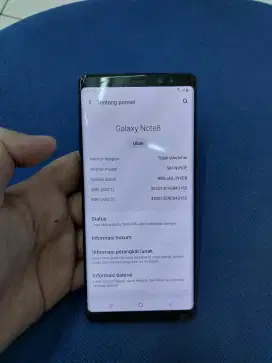 Samsung galaxy note 8 second