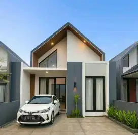 Rumah bebas banjir. Akses mobil, dekat ke stasiun Depok lama.