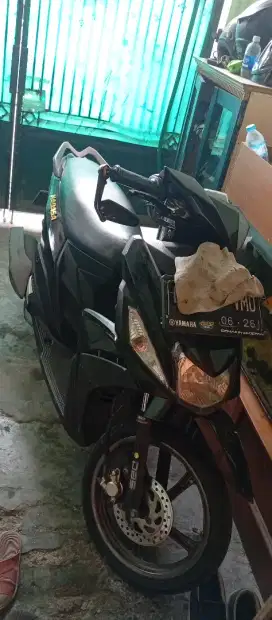 Yamaha Mio Z 2016 Repaint Hitam, Mesin Sehat, BPKB Ready
