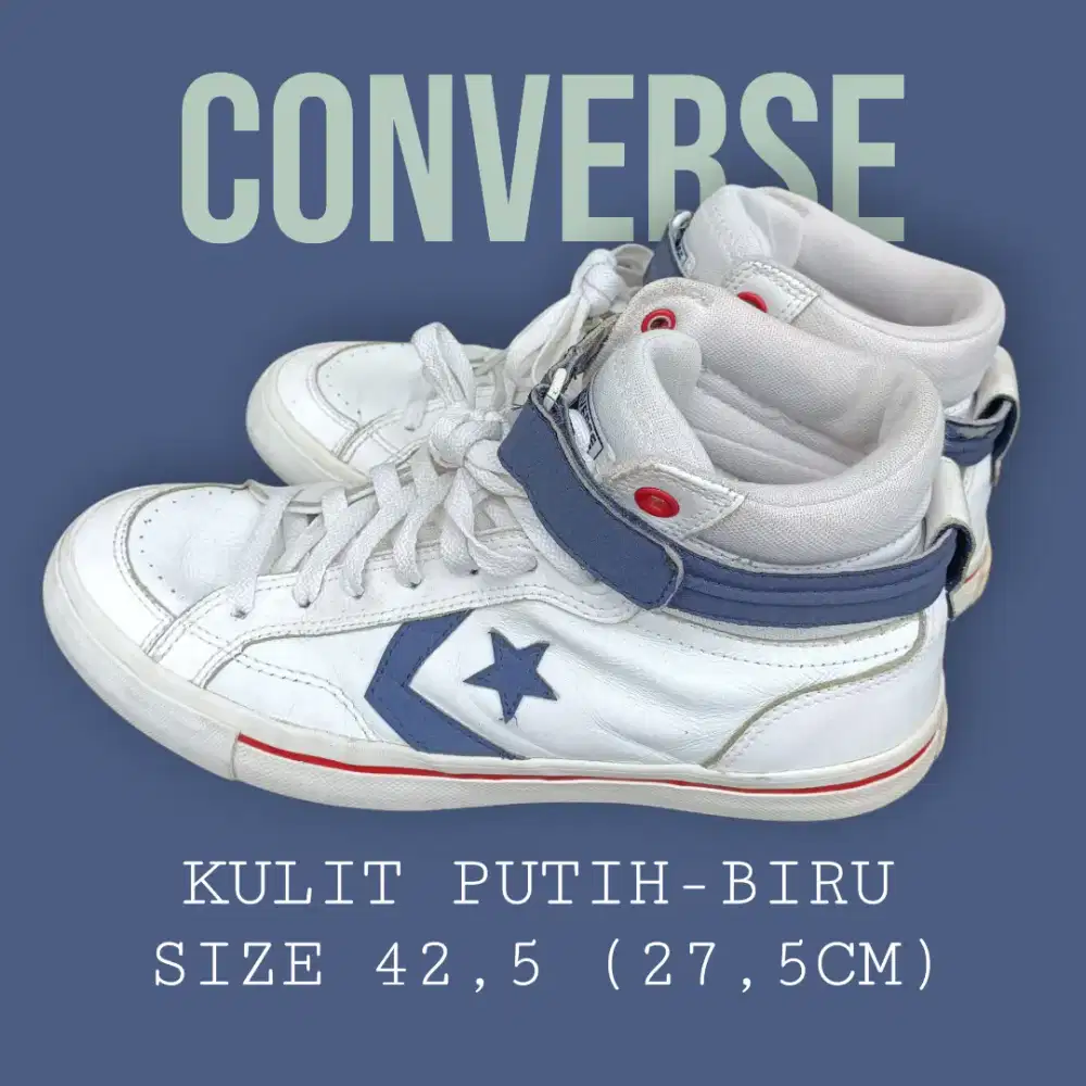 Sepatu Converse putih