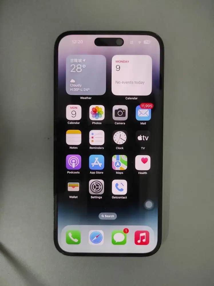 iPhone 14 Pro Max Hitam ex-iBox 128 GB