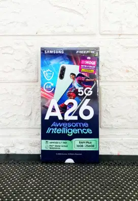 BARU..SAMSUNG A26 5G RAM 8+8/256 SEGEL/GARANSI RESMI.
