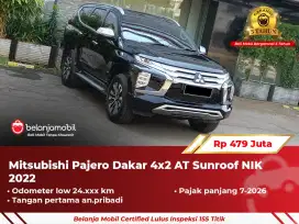 [ GARANSI 5TH ] Mitsubishi Pajero Dakar 4x2 AT Sunroof 2022 2023