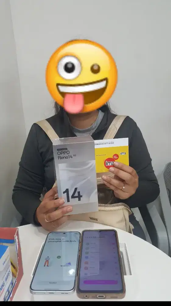 Oppo Reno 14 5G TEBUS MURAH 50ribu KUOTA INDOSAT 600GB selama 12 Bulan