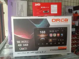 Android Orca 10 Layar Qled Ram4/64gb free Camera mundur+Psang
