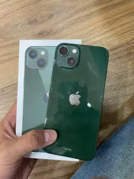 iphone 13 128Gb green ibox Full set garansi on 2025 Desember