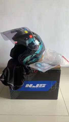 Dijual Helm Kairoz Nebula Sky Size L - Kondisi Seperti Baru