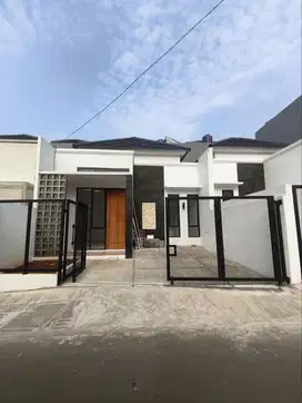 Rumah 1 lantai modern minimalis cuma 490 jutaan di depok