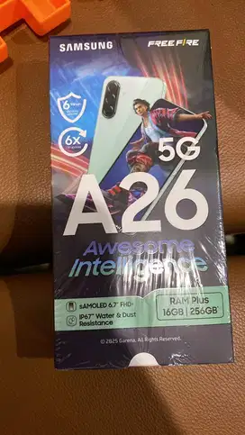 Hp Samsung A26 5G ram 8/256