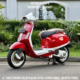 Piaggio Vespa SPRINT 150 3V Tahun 2014 Warna MERAH PERFECT CONDITION M