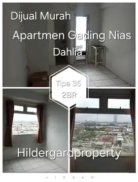 Dijual apartement gading nias 2BR