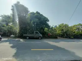 Tanah murah strategis pinggir jalan utama kota Jogja dekat Gembiraloka
