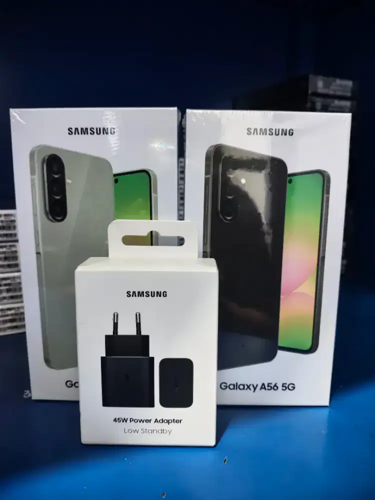Samsung galaxy A56 8/256 dan 12/256 free adapter 45w